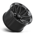 American Force Wheels - Z104 CHASE ZL 8 26x14 Black and Milled - Legends Auto Parts